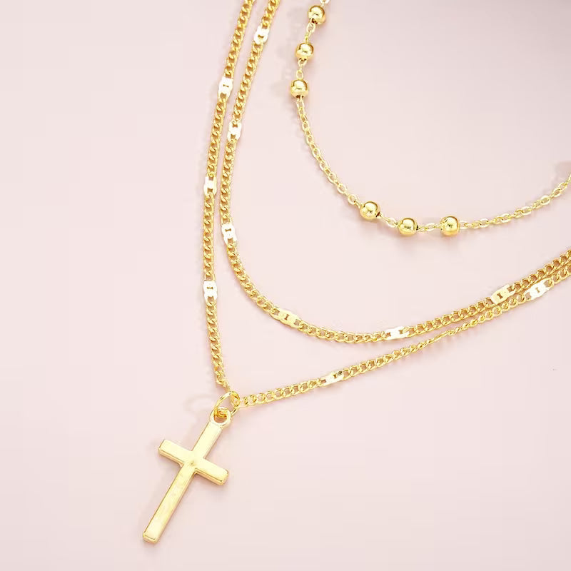 AIVEO Golden Grace Stacking Necklace